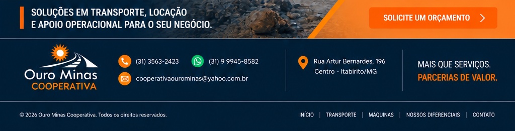 Soluções e contato Ouro Minas